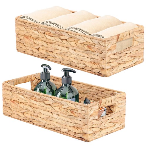 Storage baskets braided hamper - baskets,